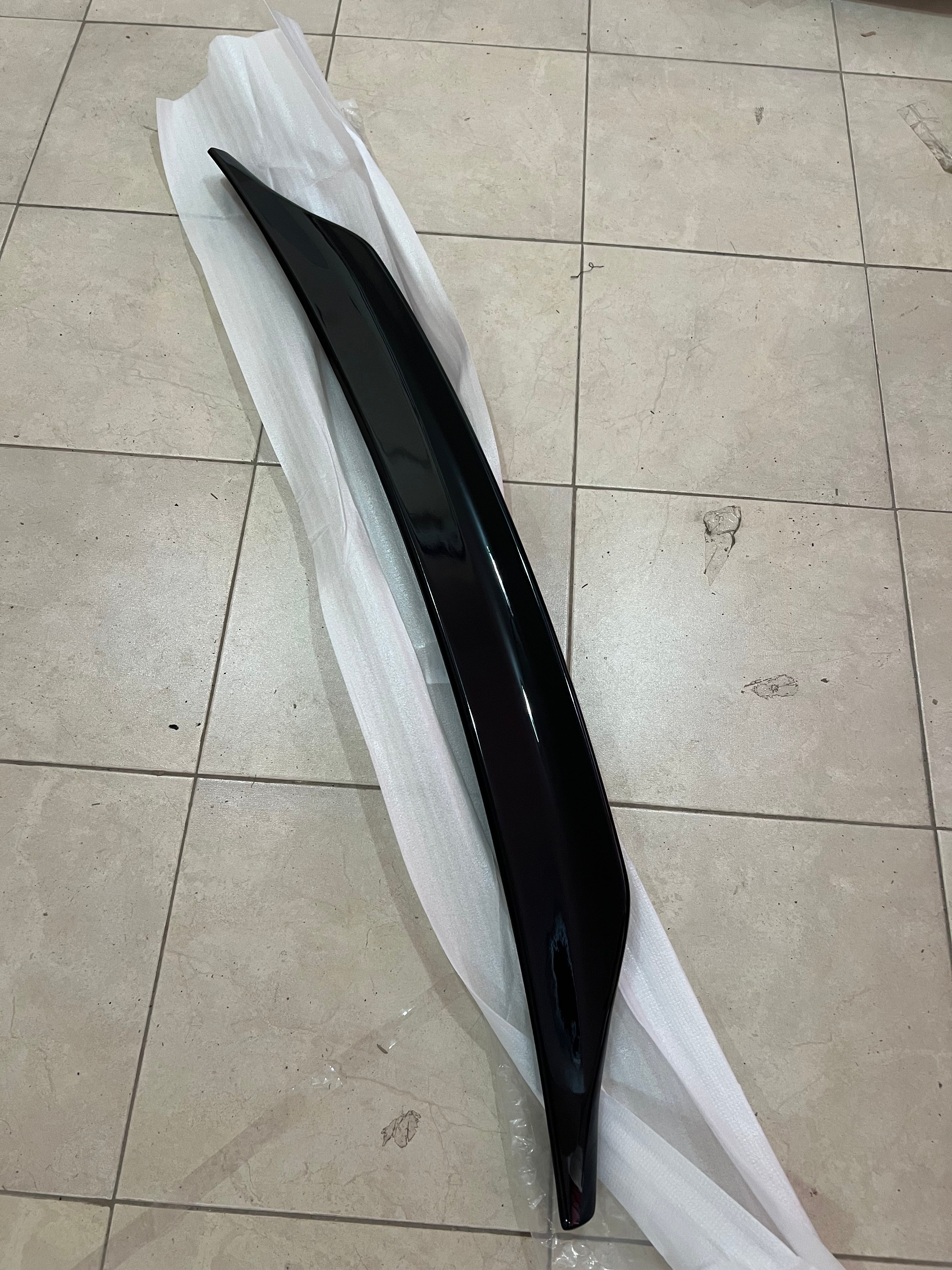 Спойлер за багажник A5 B8 Piano Black ABS / 2009-2016 (Купе)
