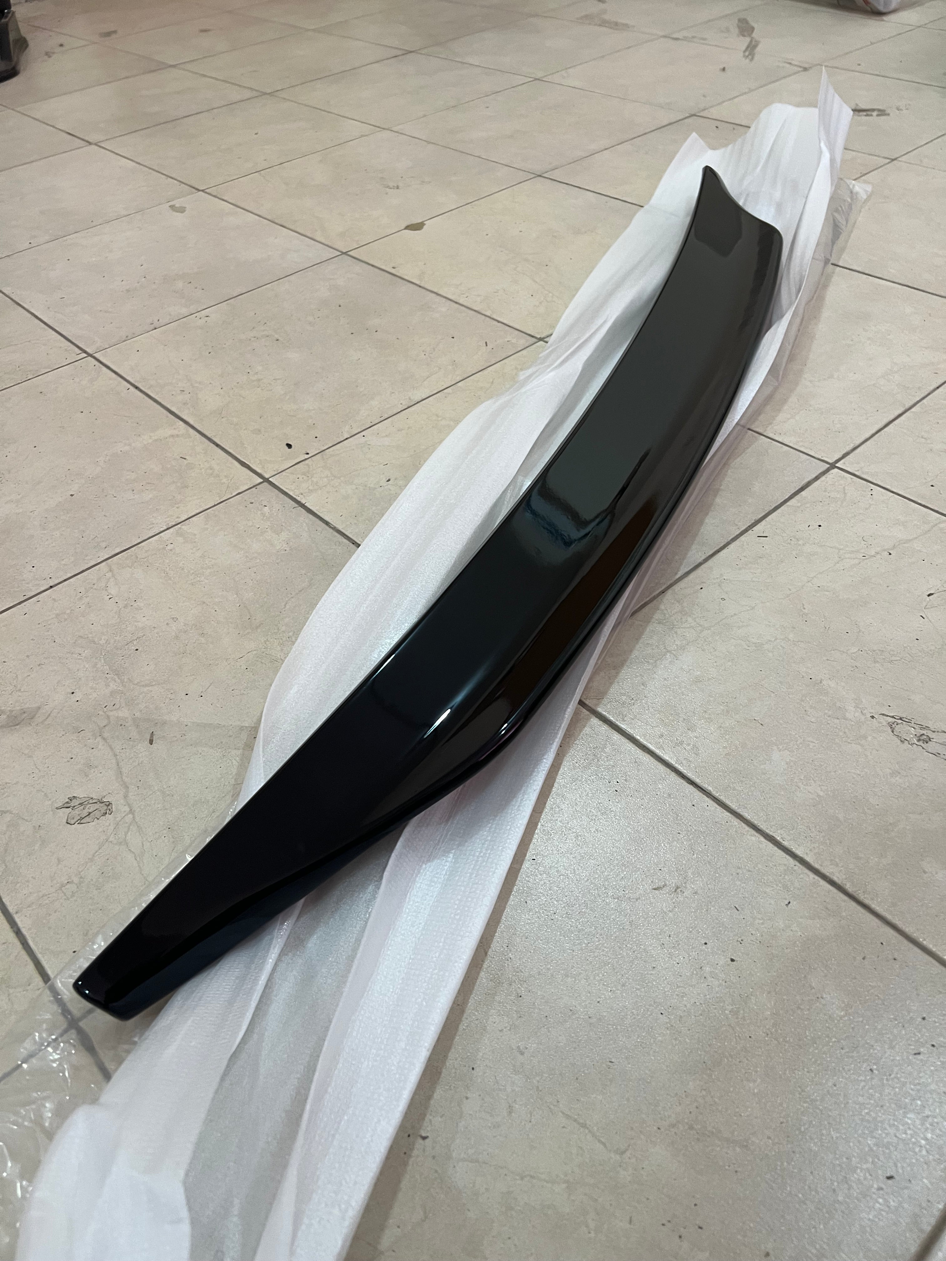 Спойлер за багажник A5 B8 Piano Black ABS / 2009-2016 (Купе)