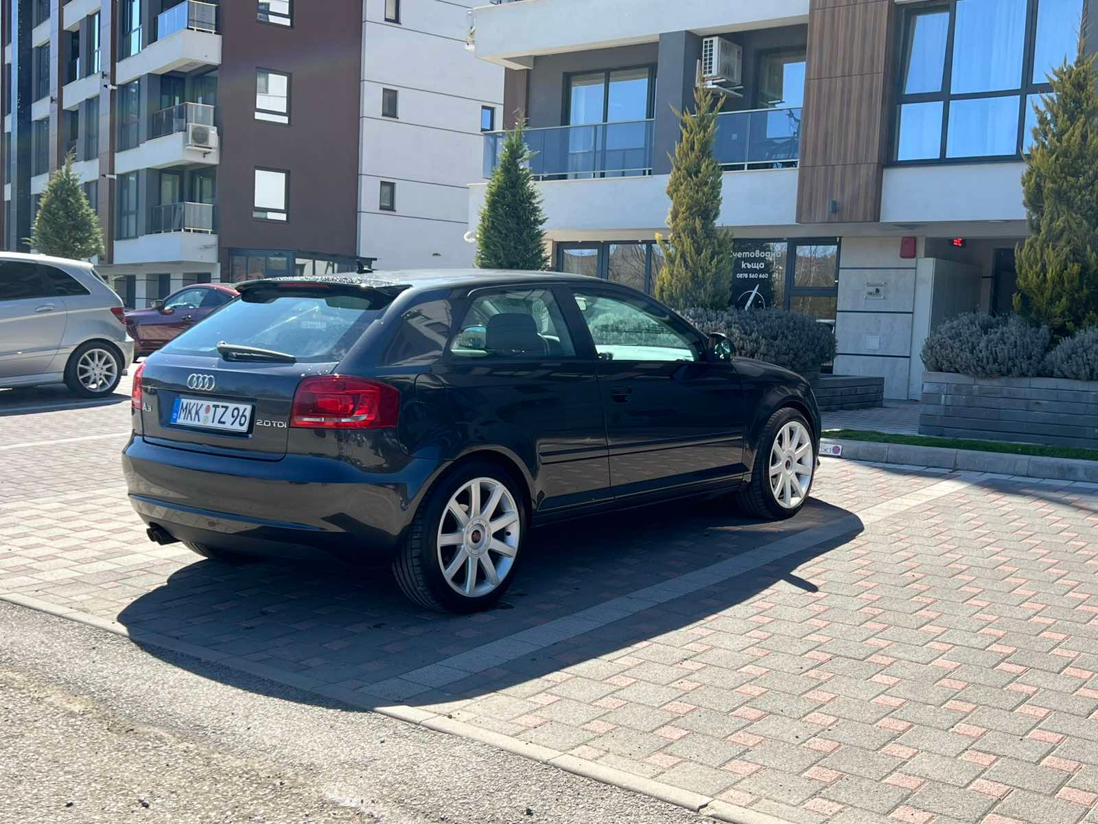 СПОЙЛЕР ЗА AUDI A3 8P 2003-2008 с 4 врати RS3 Style