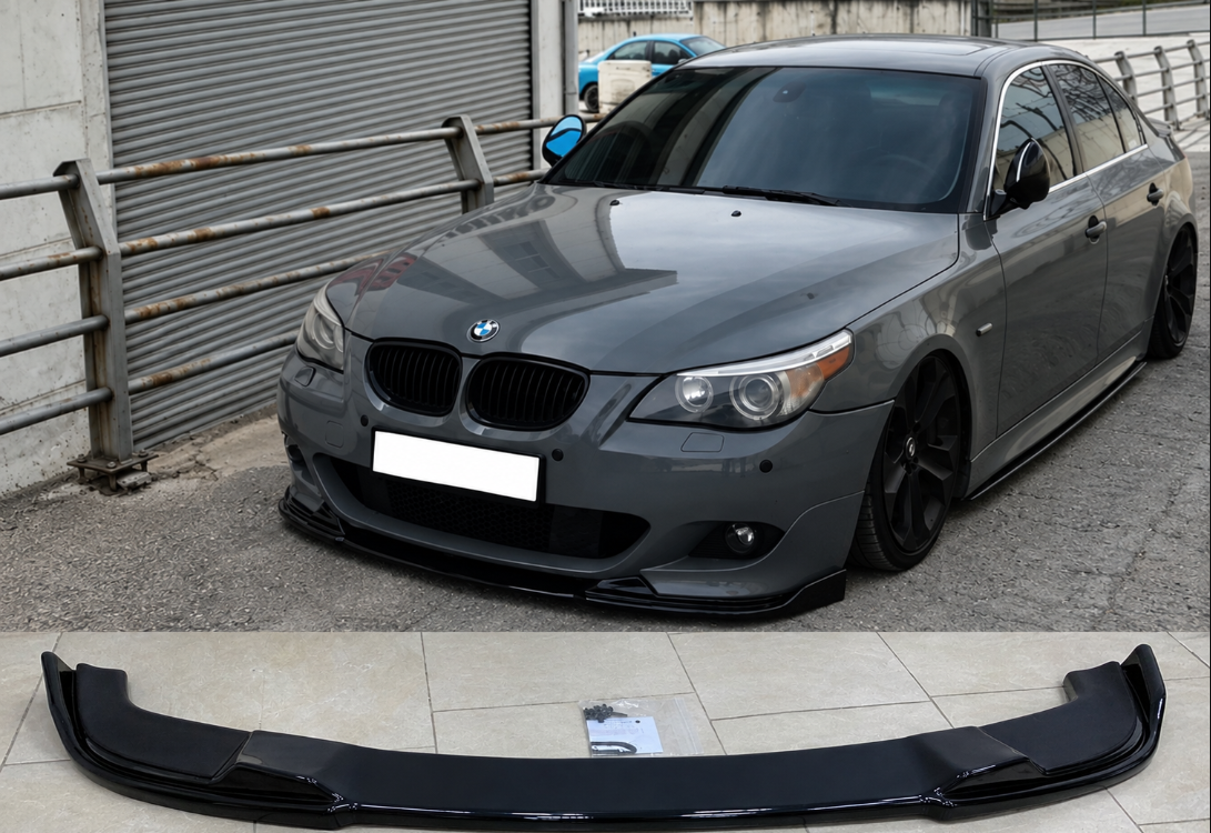 Преден Хаман Hamann стил Спойлер за BMW E60 БМВ Е60 М Броня Мтех Mtech