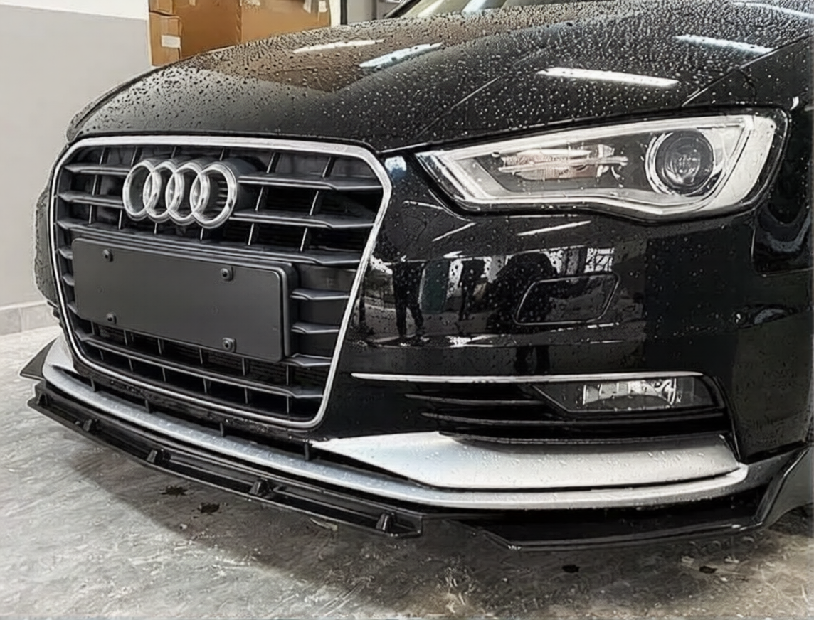 Преден спойлер / лип / нож за Audi A4 B8.5 2012-2015