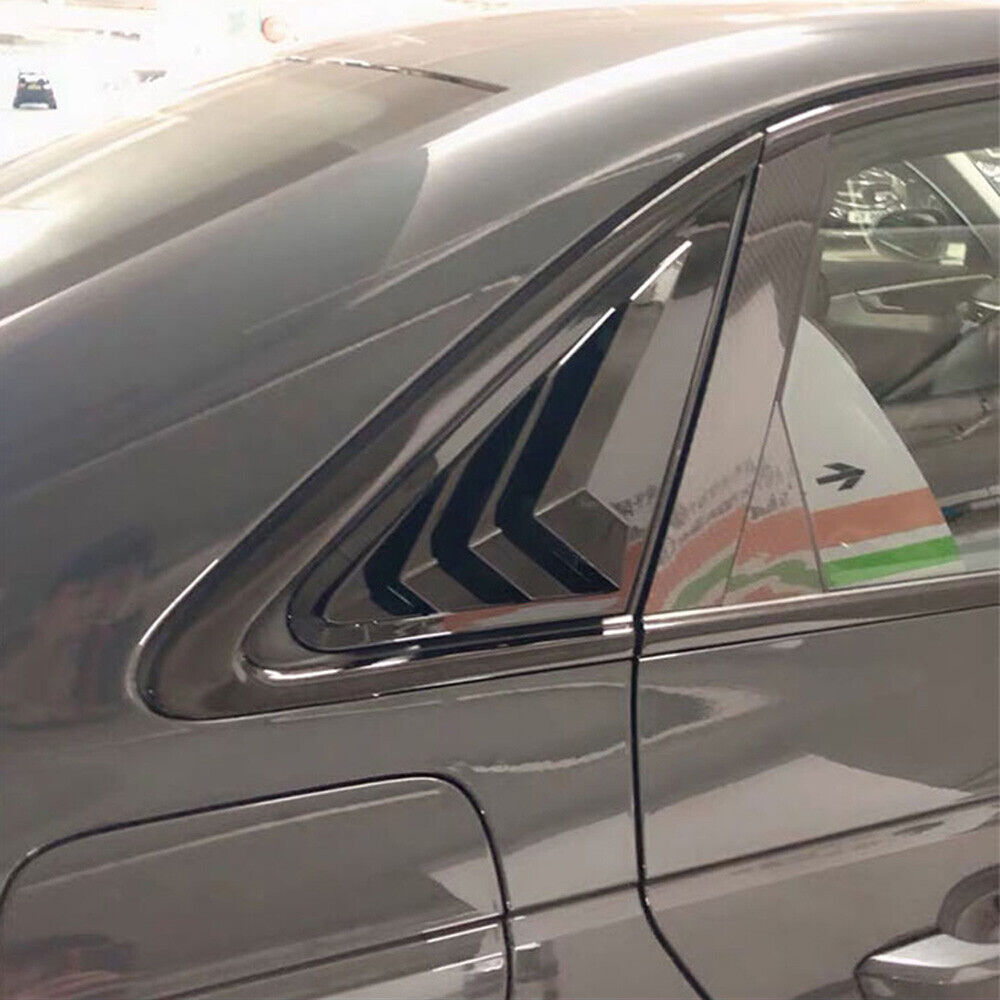 ТУНИНГ КАПАЦИ ЗА ЗАДНО СТЪКЛО ЗА AUDI A4 B8 2008-2015 СЕДАН КОМПЛЕКТ