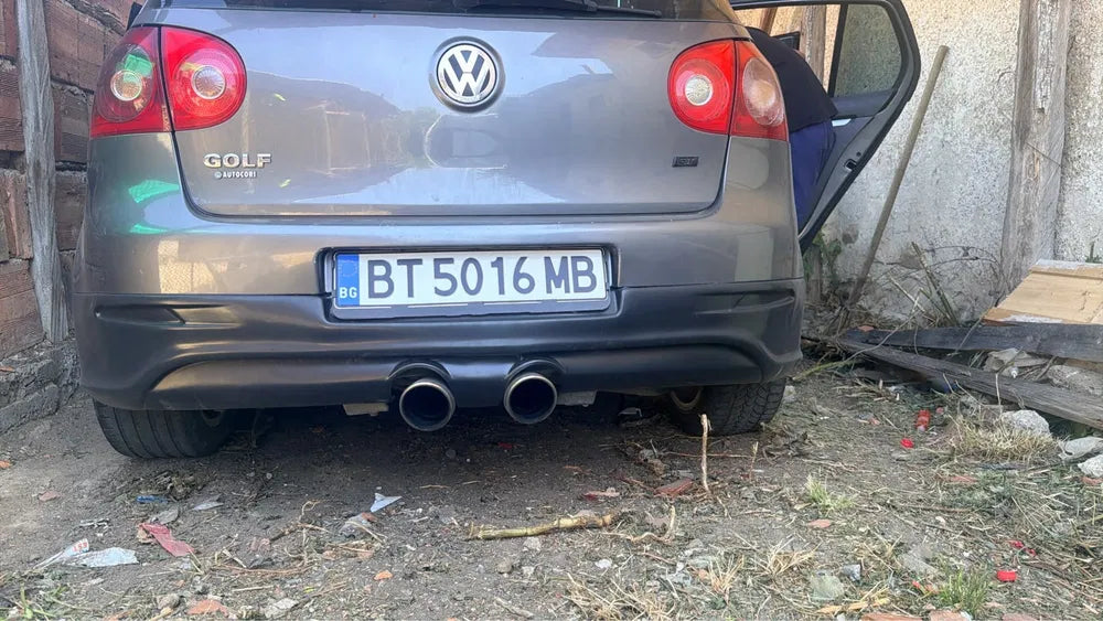 Добавка за задна броня стил R32 за Volkswagen Golf 5 Голф 5 Р32