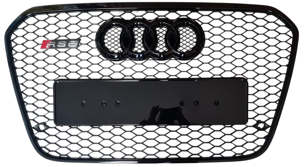 Предна Решетка RS6 Стил за Audi A6 C7 2013 - 2016!