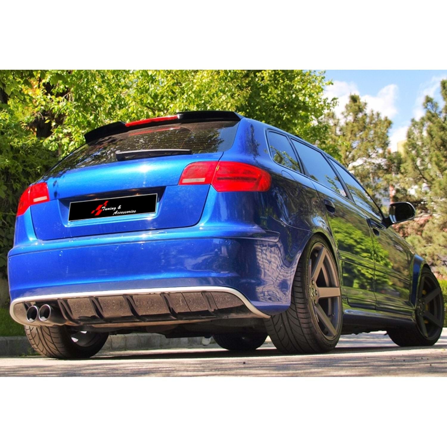 СПОЙЛЕР ЗА AUDI A3 8P 2003-2008 с 4 врати RS3 Style