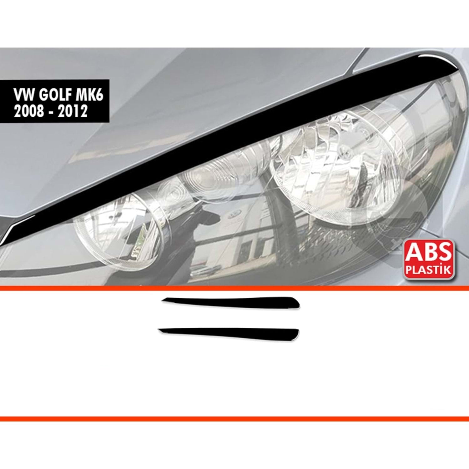 ВЕЖДИ ЗА ФАРОВЕ ЗА VW GOLF 6