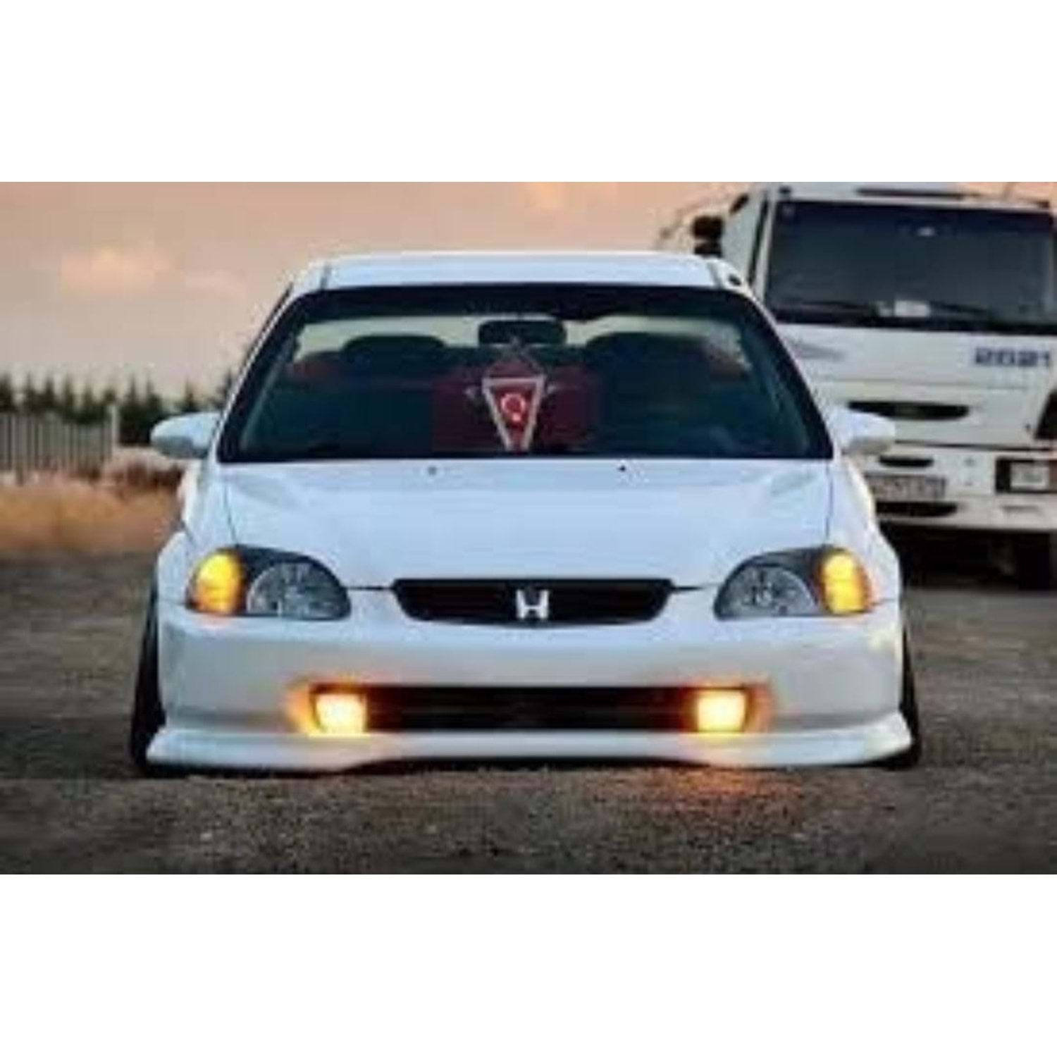 ПРЕДЕН СПОЙЛЕР MUGEN STYLE ЗА HONDA CIVIC 1996-1998