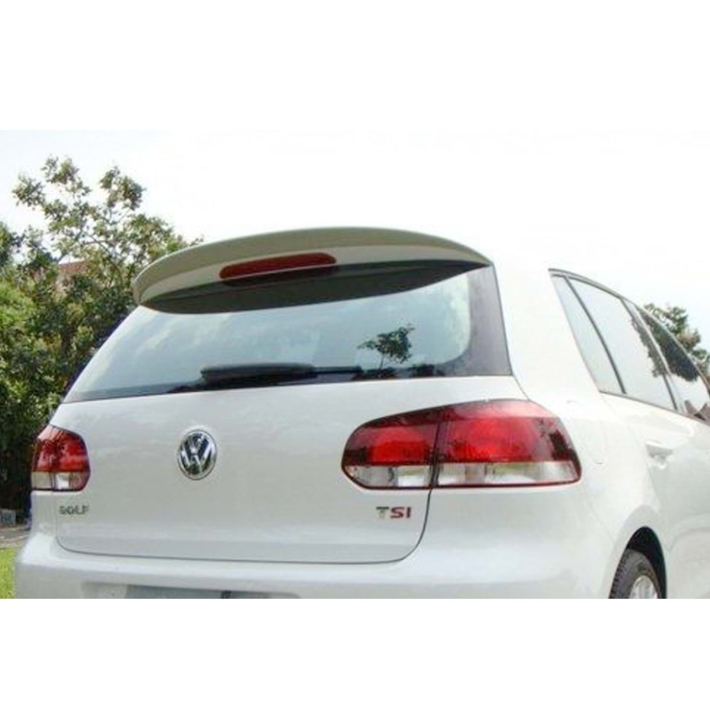 ЗАДЕН СПОЙЛЕР ЗА GOLF 6 - ЧЕРЕН ПИАНО ЛАК