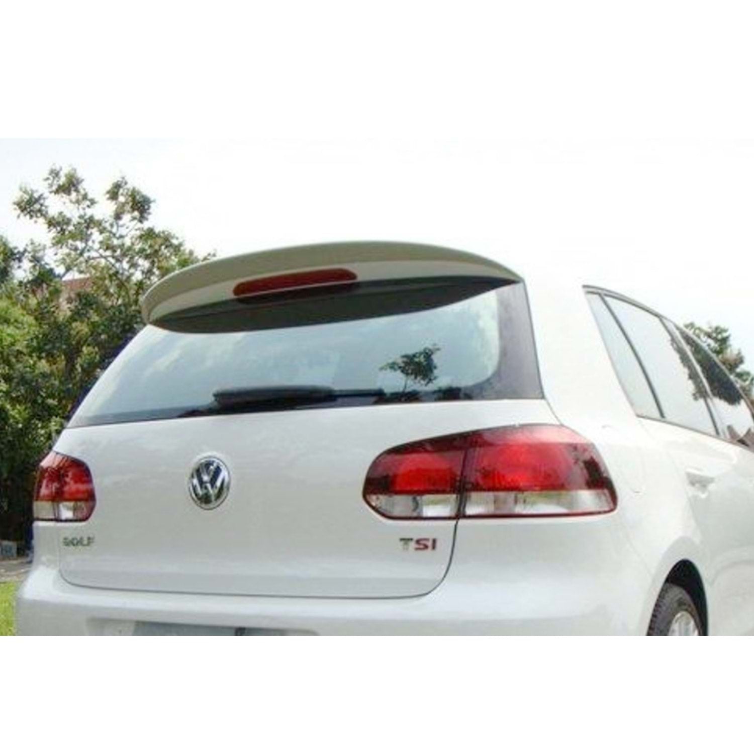 ЗАДЕН СПОЙЛЕР ЗА GOLF 6 - ЧЕРЕН ПИАНО ЛАК