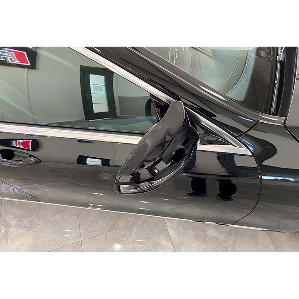 Капаци за огледала „Батман стил“ за Mercedes W213 (E-класа, 2016–2020)