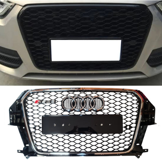 Предна Решетка RS Стил за Audi Q3 2011 - 2015!