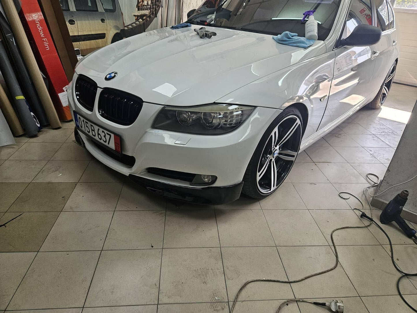 СПЛИТЕРИ ЗА ПРЕДНА БРОНЯ СТАНДАРТНА ЗА BMW E90 LCI 2008-2011