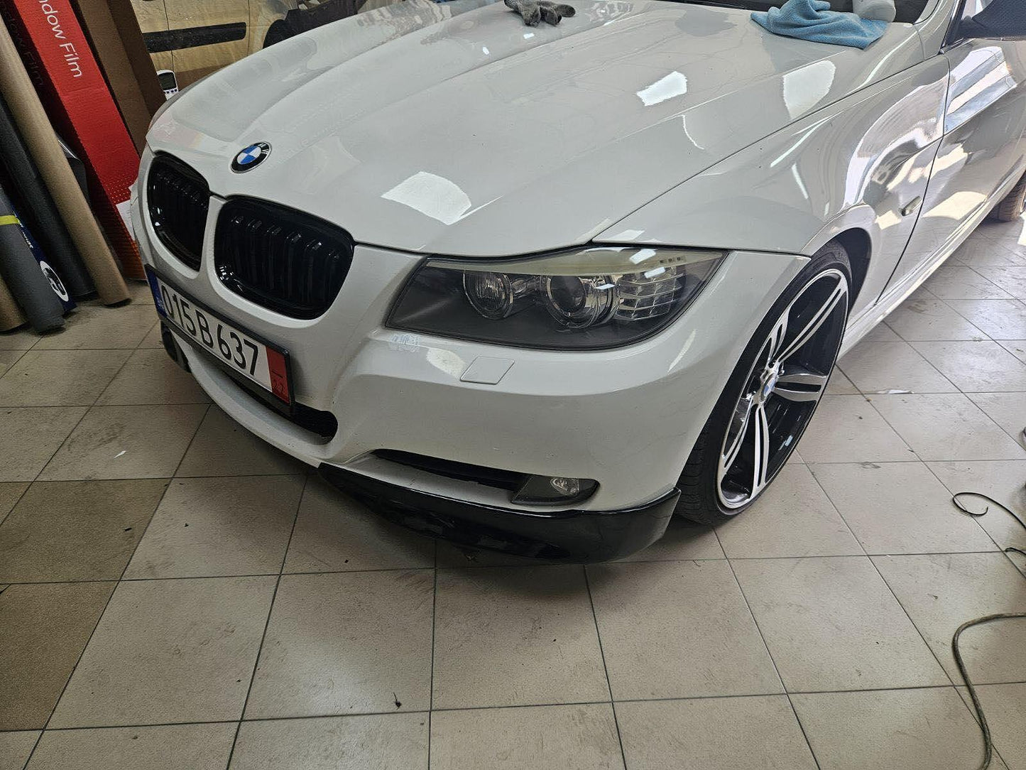 СПЛИТЕРИ ЗА ПРЕДНА БРОНЯ СТАНДАРТНА ЗА BMW E90 LCI 2008-2011