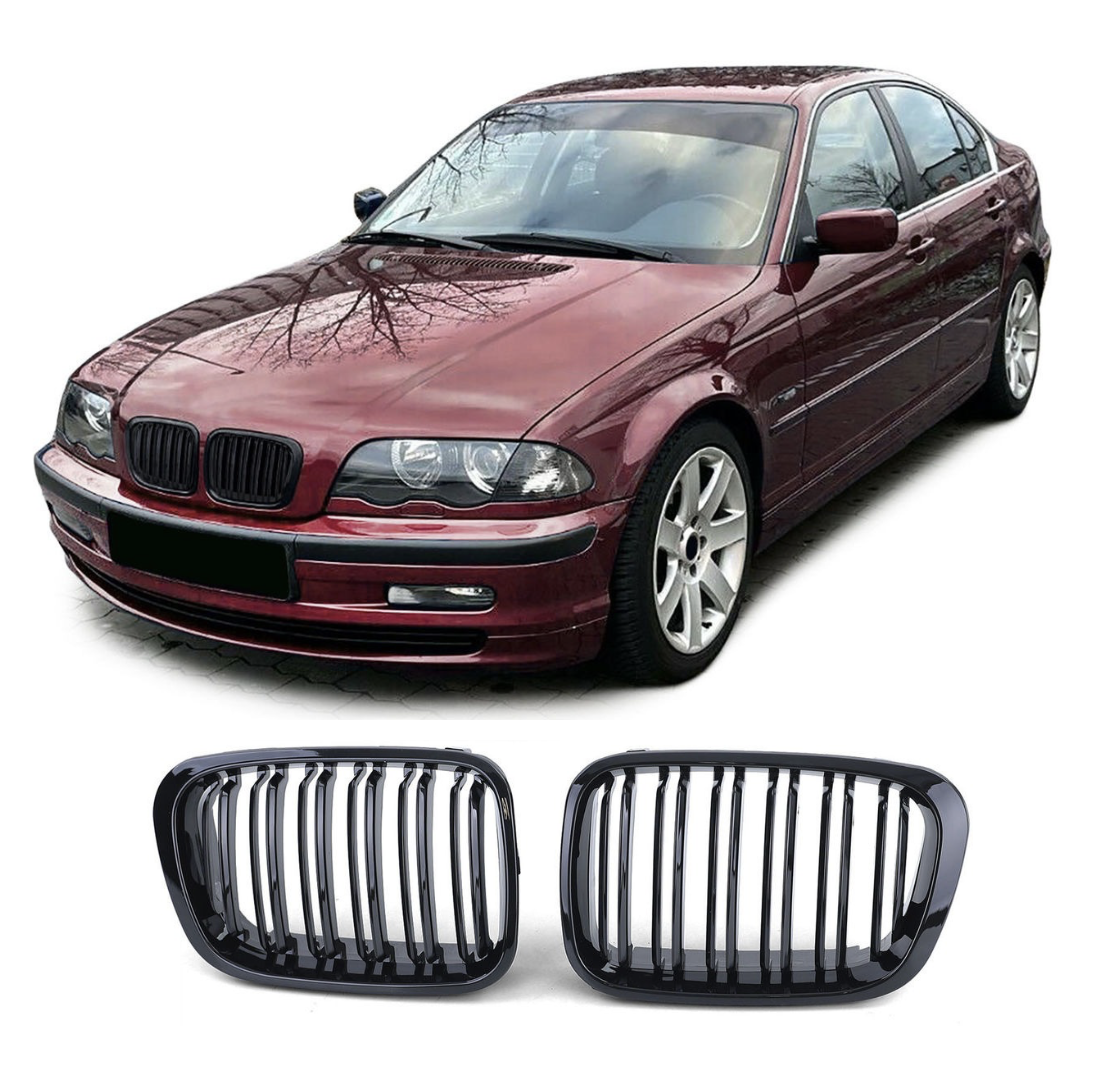 М БЪБРЕЦИ ЗА BMW 3 E46 SEDAN/COMBI 1998-2001 ЧЕРЕН ПИАНО ЛАК