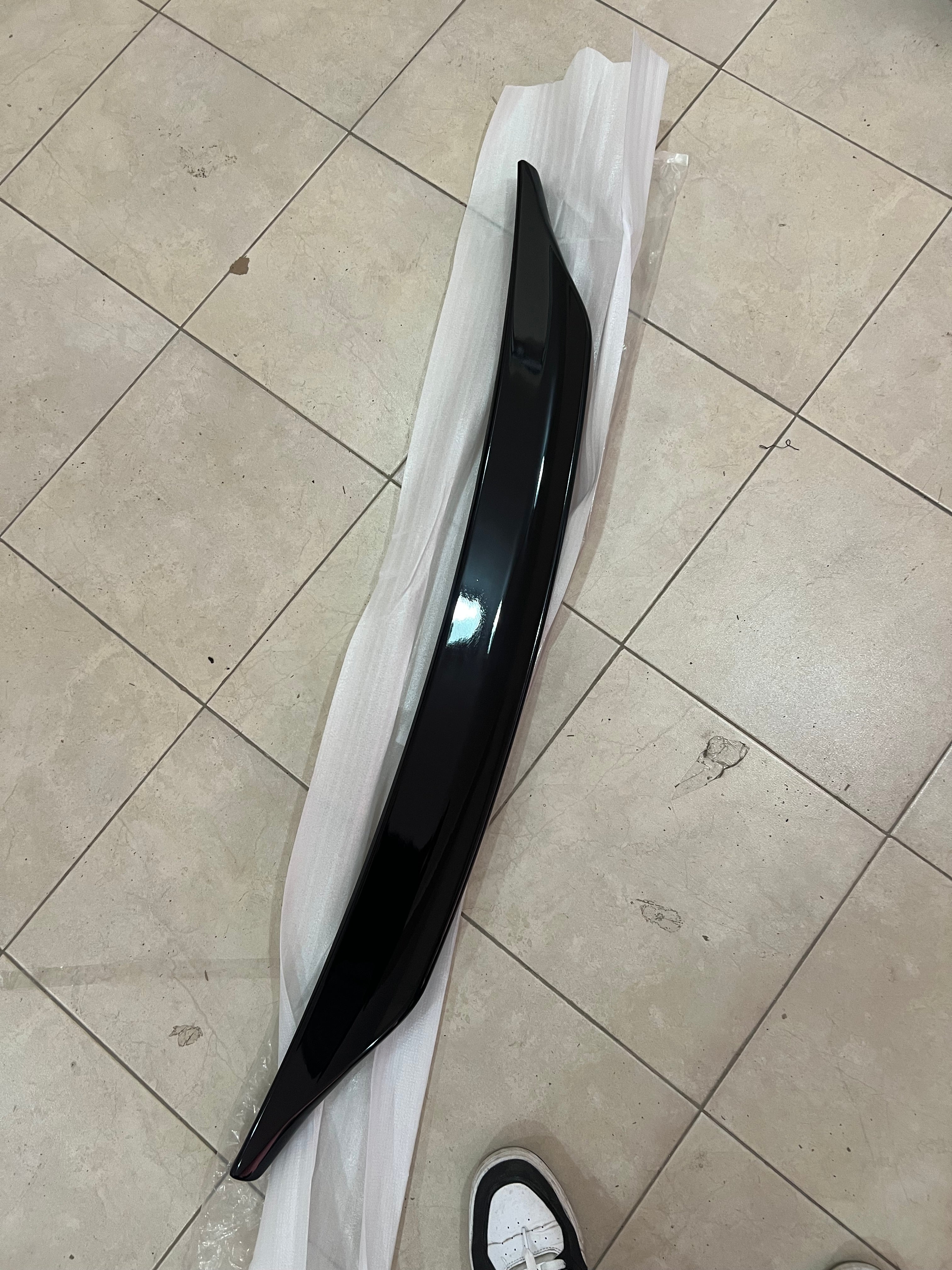 Спойлер за багажник A5 B8 Piano Black ABS / 2009-2016 (Купе)