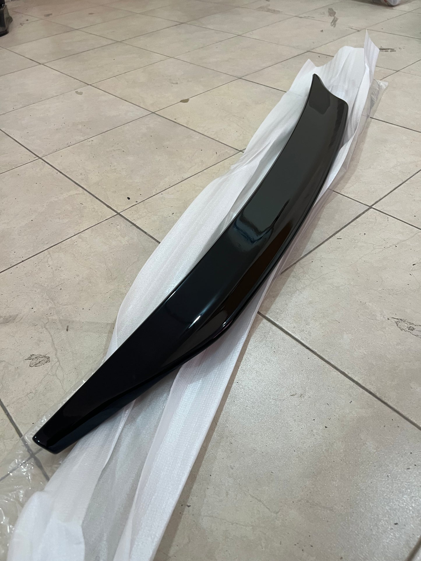 Спойлер за багажник A5 B8 Piano Black ABS / 2009-2016 (Купе)