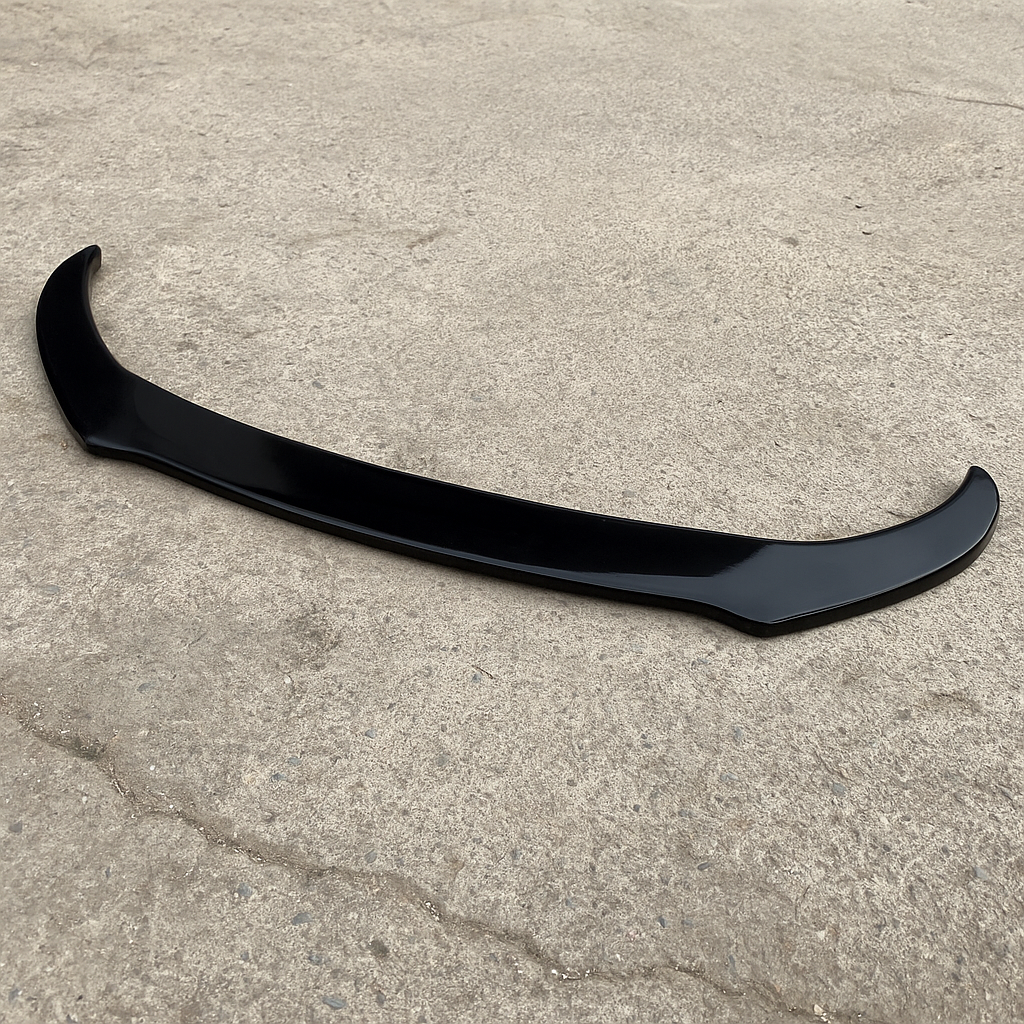 Преден спойлер за Audi A6 C7 S6 / S-Line Max V2 черен пиано лак / 2011-2018