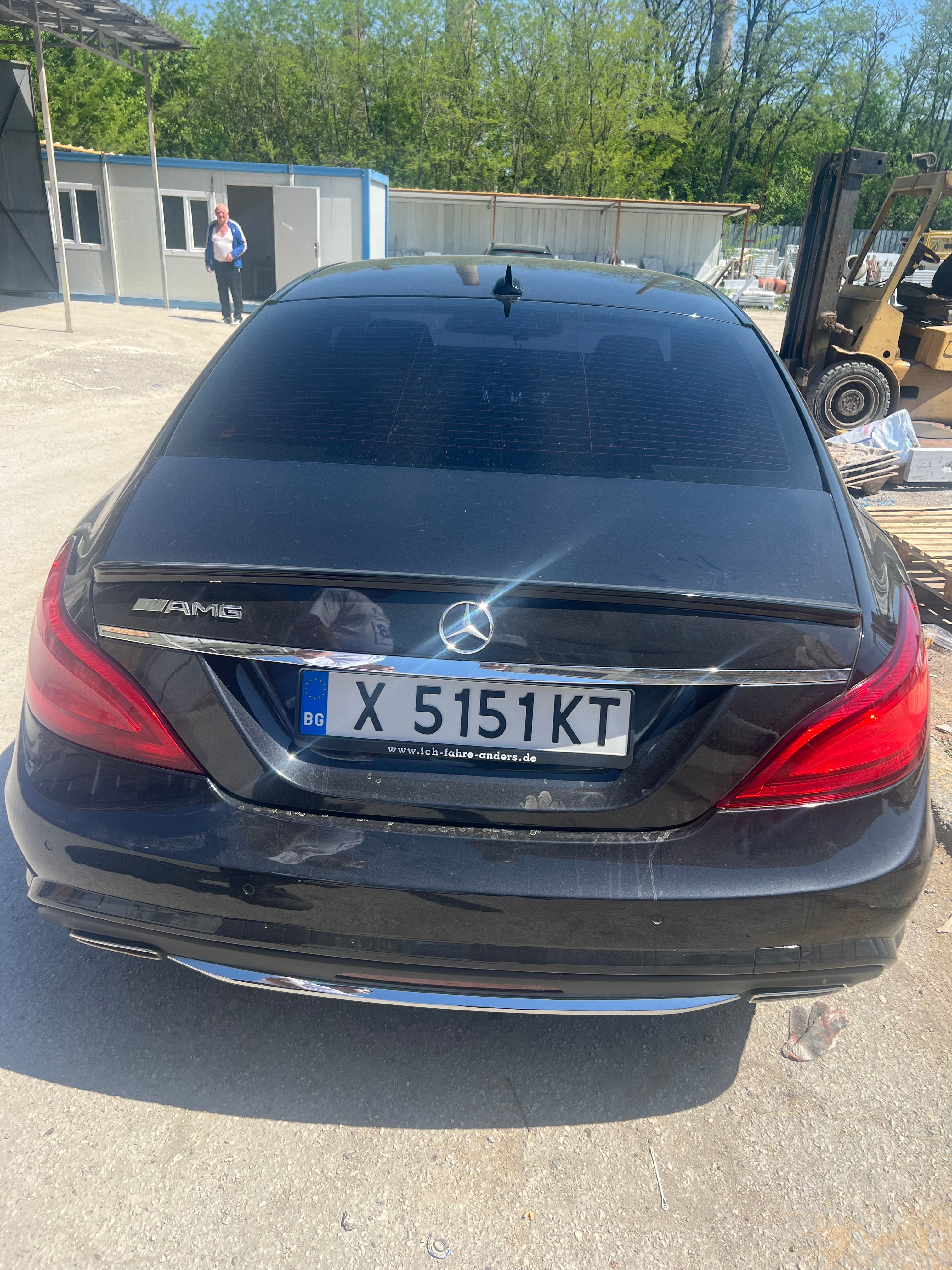 ЗАДЕН СПОЙЛЕР ЗА MERCEDES CLS W218 2012-2017