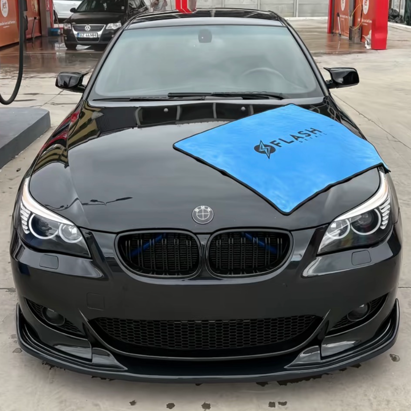 ПРЕДЕН HAMANN СПОЙЛЕР ЗА М5 БРОНЯ ЗА BMW E60 ЧЕРЕН ПИАНО ЛАК