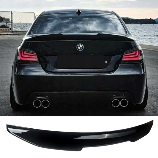 Заден PSM стил спойлер за BMW E60 черен пиано лак