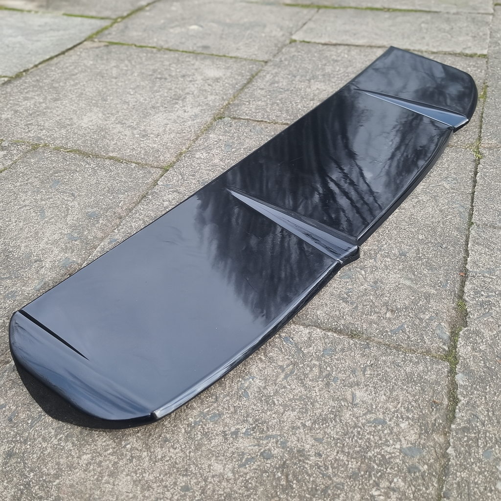 Заден RS6 спойлер за Audi A6 Avant C7 черен пиано лак ABS / 2011-2018