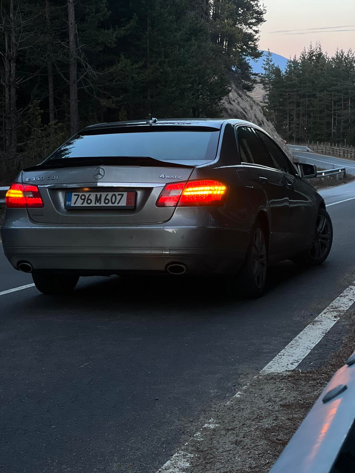 ЗАДЕН СПОЙЛЕР PSM СТИЛ ЗА MERCEDES E CLASS W212