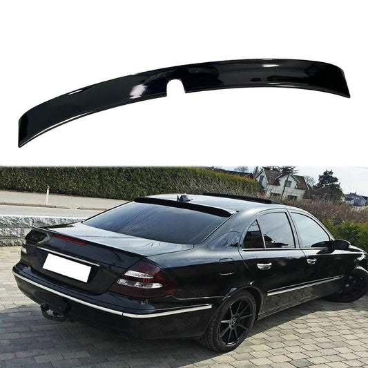 Спойлер за задно стъкло за Mercedes E Class W211 черен пиано лак