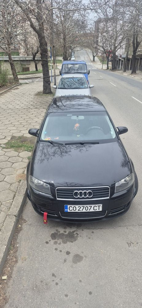 Капаци за огледала БАТМАН дизайн за AUDI A3 8P - 3 врати 2004-2007 - черен пиано лак