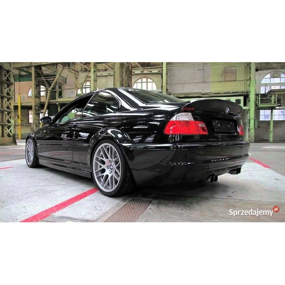 Заден CSL спойлер за BMW 3 серия Е46 КУПЕ черен пиано лак / 1997-2006