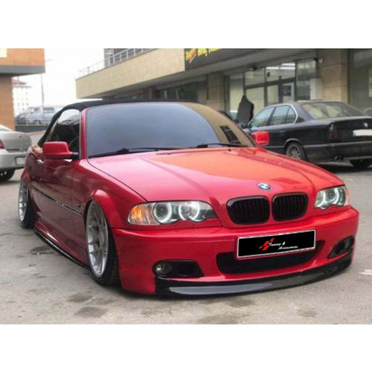 Преден CSL спойлер за BMW E46 за М-техник броня