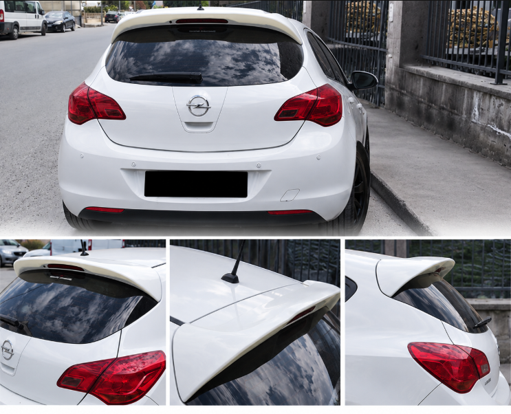 Спойлер за Багажник за Opel Astra J Опел Астра Ж Хечбек Готов за Боя