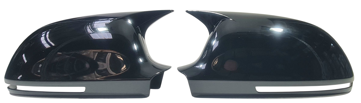 КАПАЦИ ЗА ОГЛЕДАЛА ЗА AUDI A4 B8 2008-2014 / AUDI A3 2008-2012 С МИГАЧ В КАПАКА