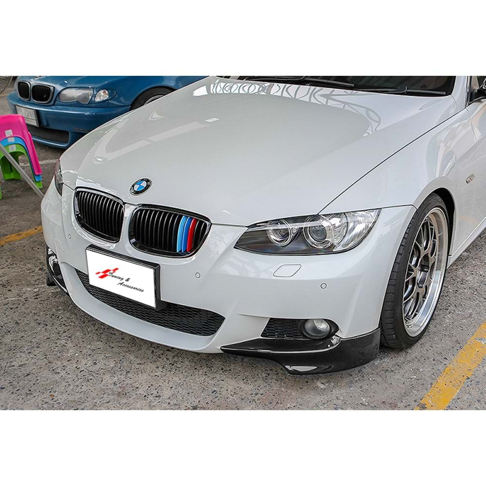 Сплитери за М броня за BMW E92 БМВ Е92 Черен пиано Лак!