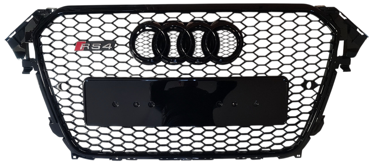 Предна Решетка RS4 Стил за Audi A4 B8.5 2013 - 2016!