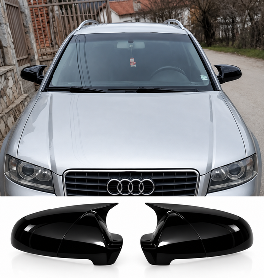 Батман капаци за Audi A4 B6 Ауди А4 Б6 Черен лак