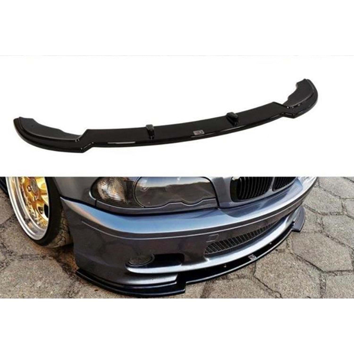 ПРЕДЕН СПОЙЛЕР ЗА М-ТЕХ БРОНЯ ЗА BMW E46