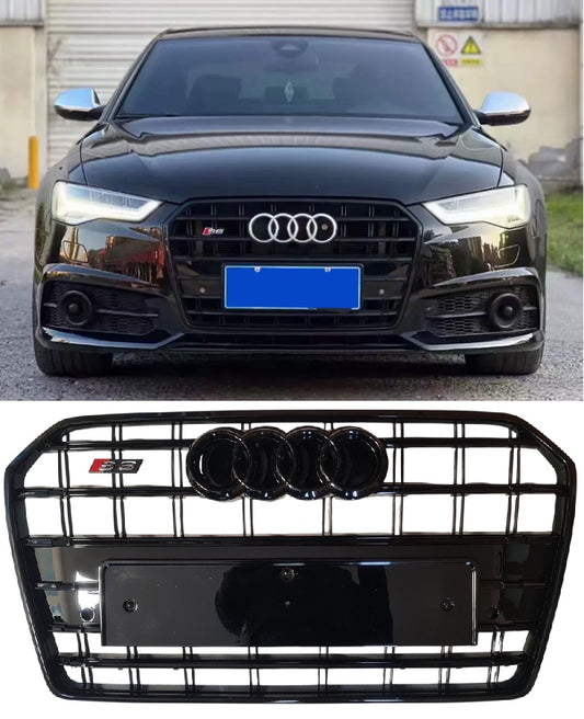 Предна Решетка S6 Стил за Audi A6 C7.5 2016 - 2018!