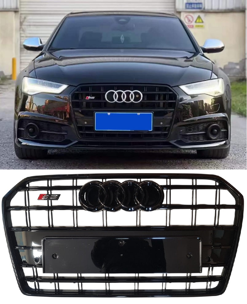 Предна Решетка S6 Стил за Audi A6 C7.5 2016 - 2018!