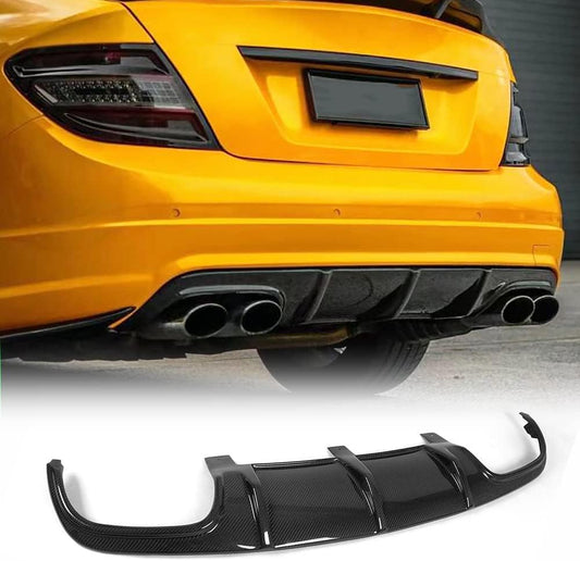 Max стил дифузьор за Mercedes C class W204 за AMG броня