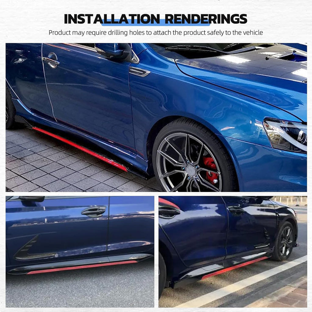 GUARDURI UNIVERSALE PENTRU ACORDARE PIANĂ, LAC NEGRU CU BENZI ROȘII