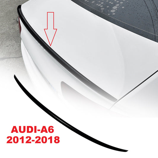 Спойлер за багажник за Audi A6 C7 2011-2018 седан Черен пиано Лак