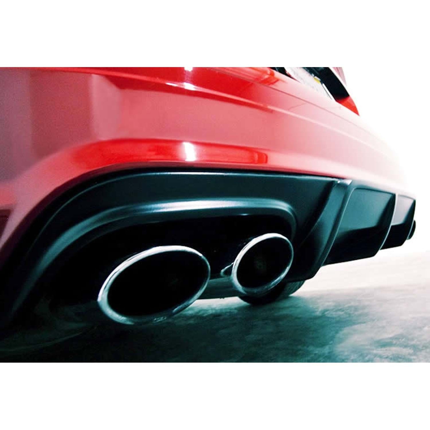 Max стил дифузьор за Mercedes C class W204 за AMG броня