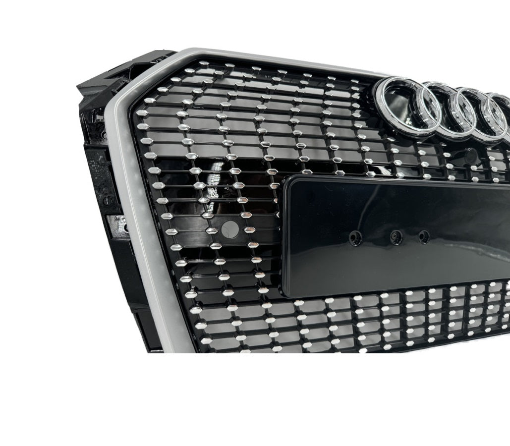 Предна Решетка за Audi A4 B9 2016 - 2019 Diamond Дизайн!