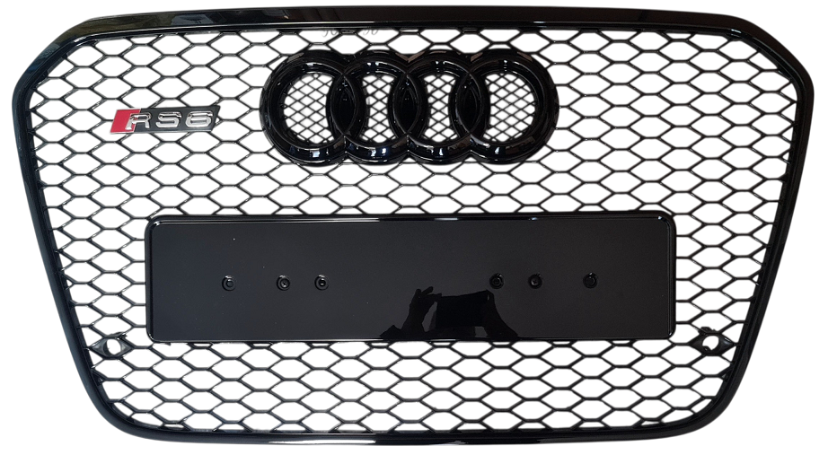 Предна Решетка RS6 Стил за Audi A6 C7 2013 - 2016!