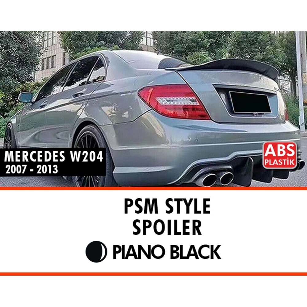 ЗАДЕН СПОЙЛЕР PSM СТИЛ ЗА MERCEDES C CLASS W204