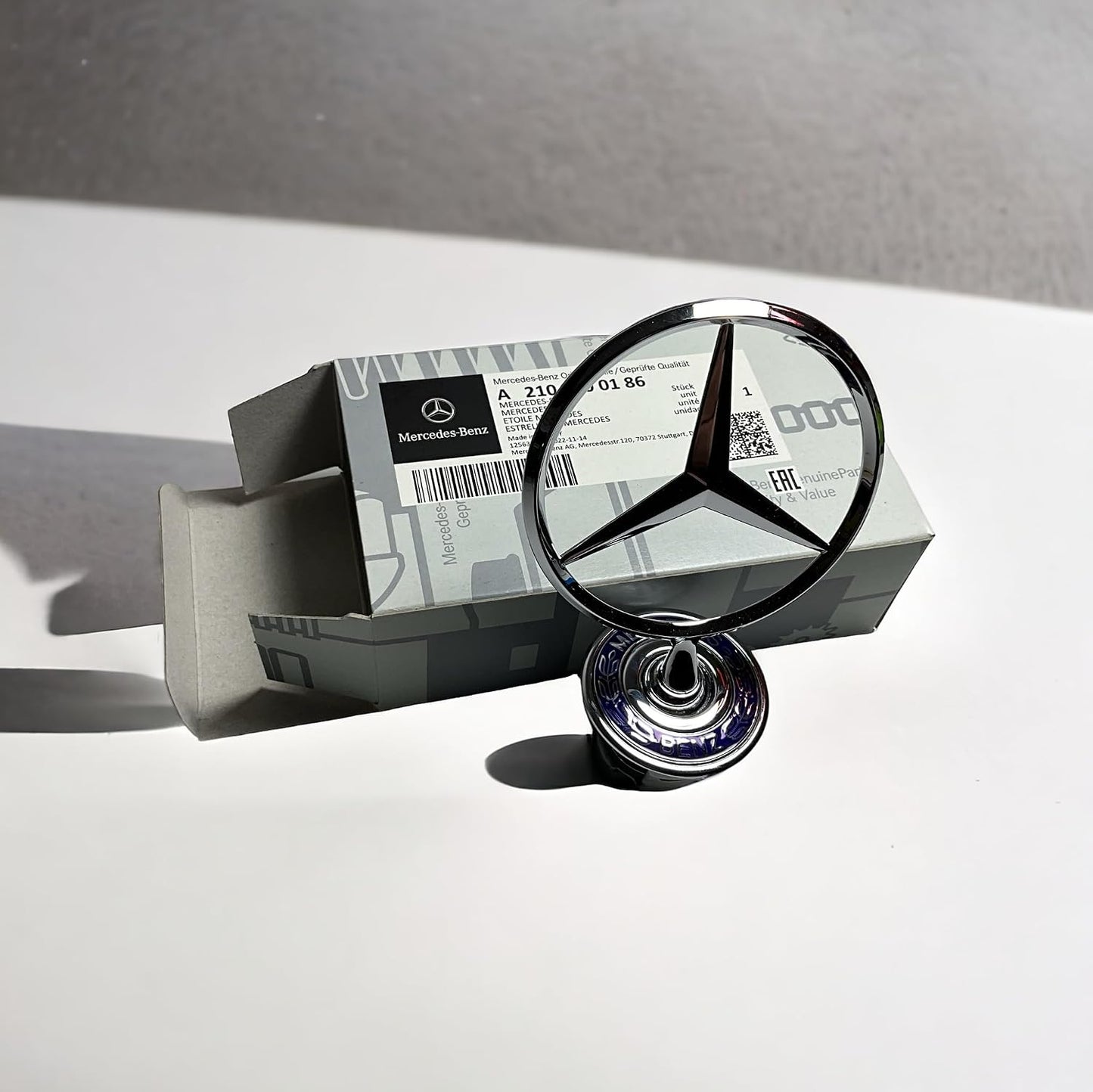 Предна емблема звезда за Mercedes-Benz W202 / W210 – OEM 210 880 01 86